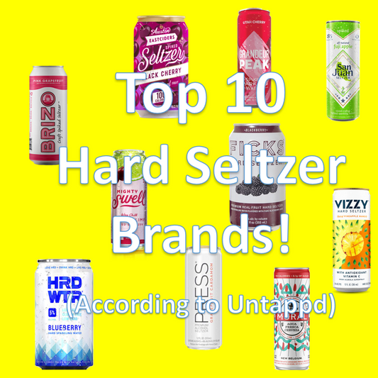 Top 10 Hard Seltzer Brands (According to Untappd)